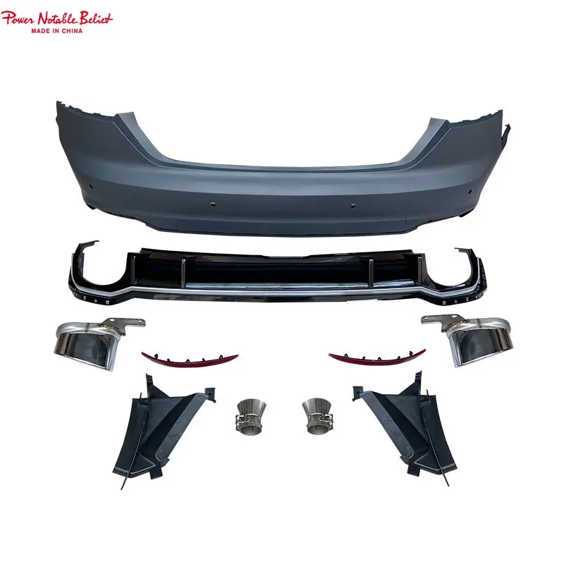 Audi RS5 B9 rear bumper with pipe for audi A5 S5 b9 2017-2019 1