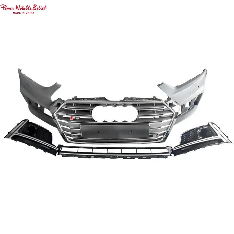 Audi S5 B9.5 style front bumper and grill for Audi A5 B9.5 20-24 1