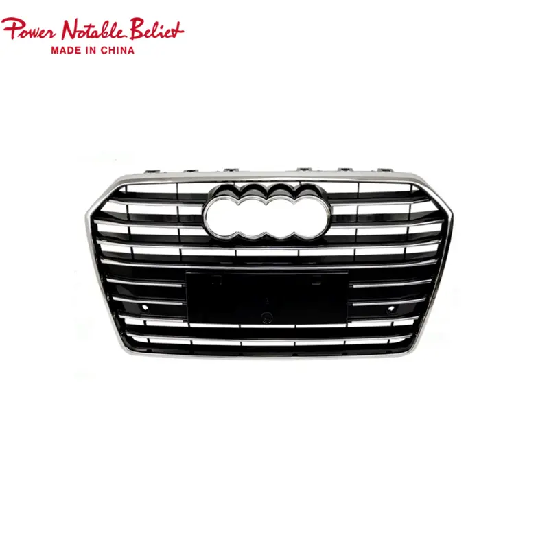 C7 PA RS6 front bumper grill for Audi A6 S6 C7.5 quattro grille (1)
