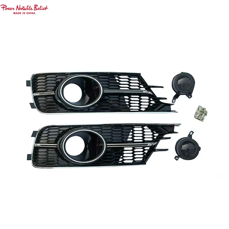 Audi Bumper Fog Light ACC Grilles Radar Sensor A6 S6 S-Line C7.5 C7PA